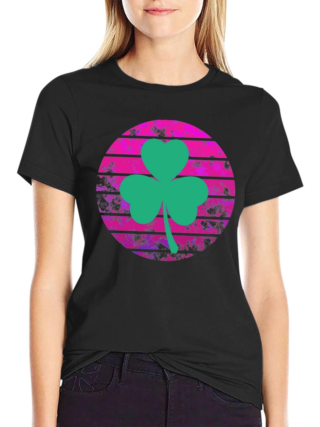 Retro Shamrock T-Shirt - St. Patricks Day Style