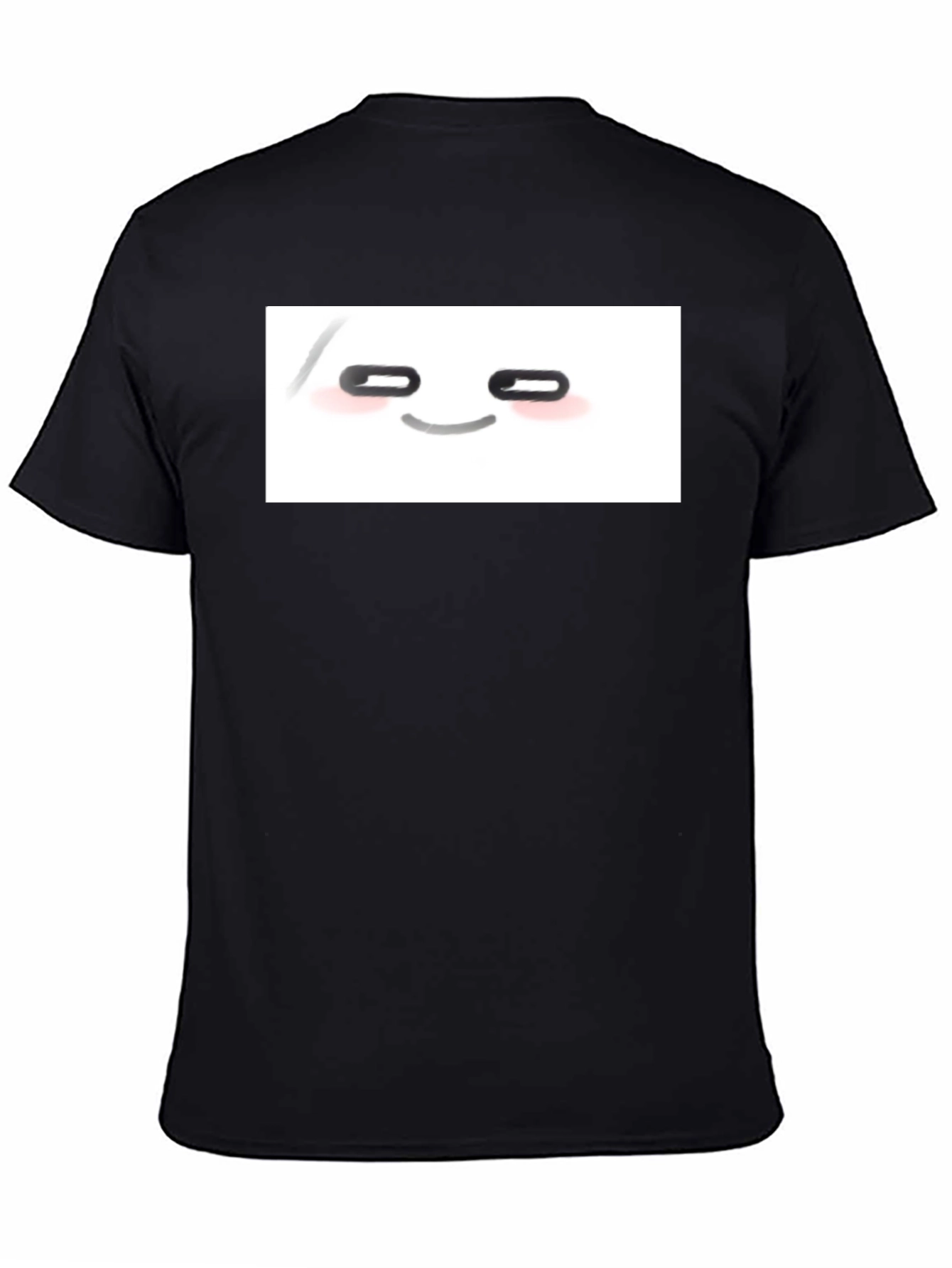 Funny Face Graphic Tee - Unisex Black T-Shirt