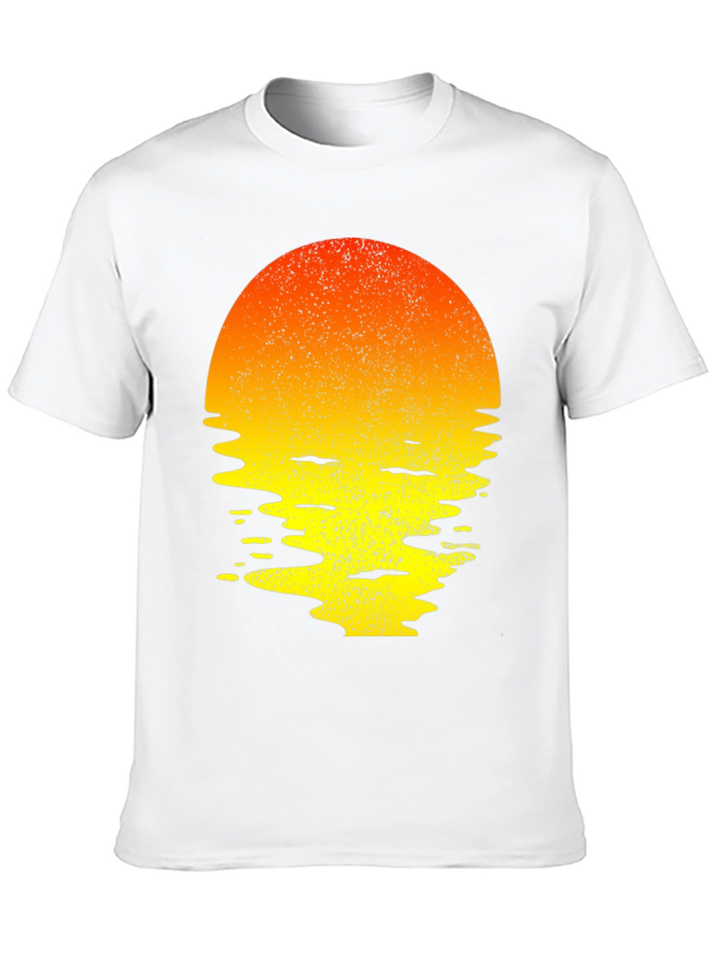 Sunset Waves Graphic Tee - Trendy Summer T-Shirt