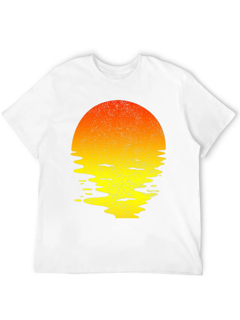 Sunset Waves Graphic Tee - Trendy Summer T-Shirt
