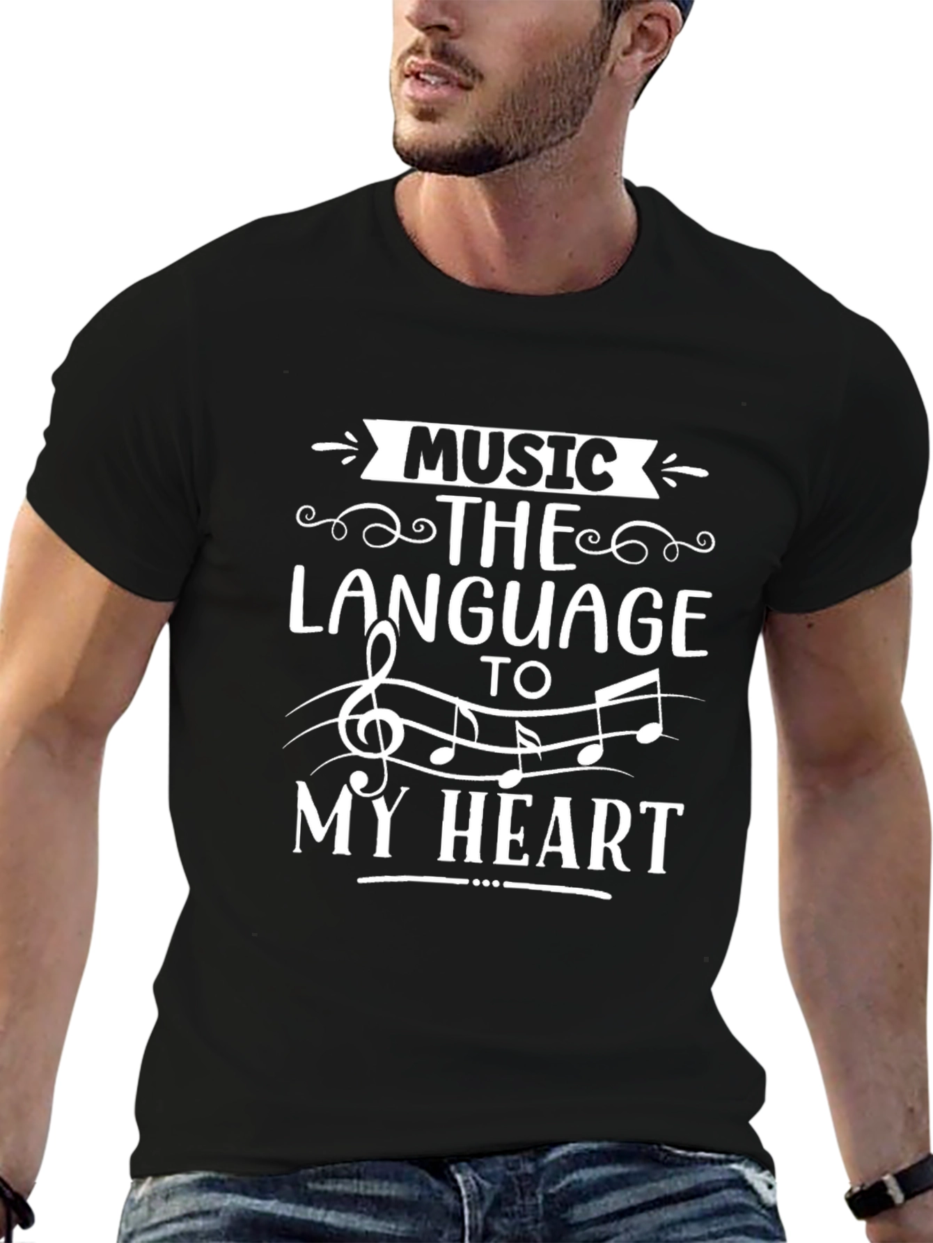 Music is the Language of My Heart T-Shirt