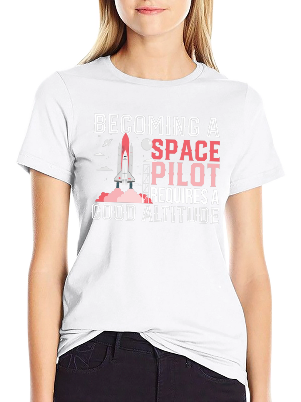 Space Pilot T-Shirt - Altitude Required