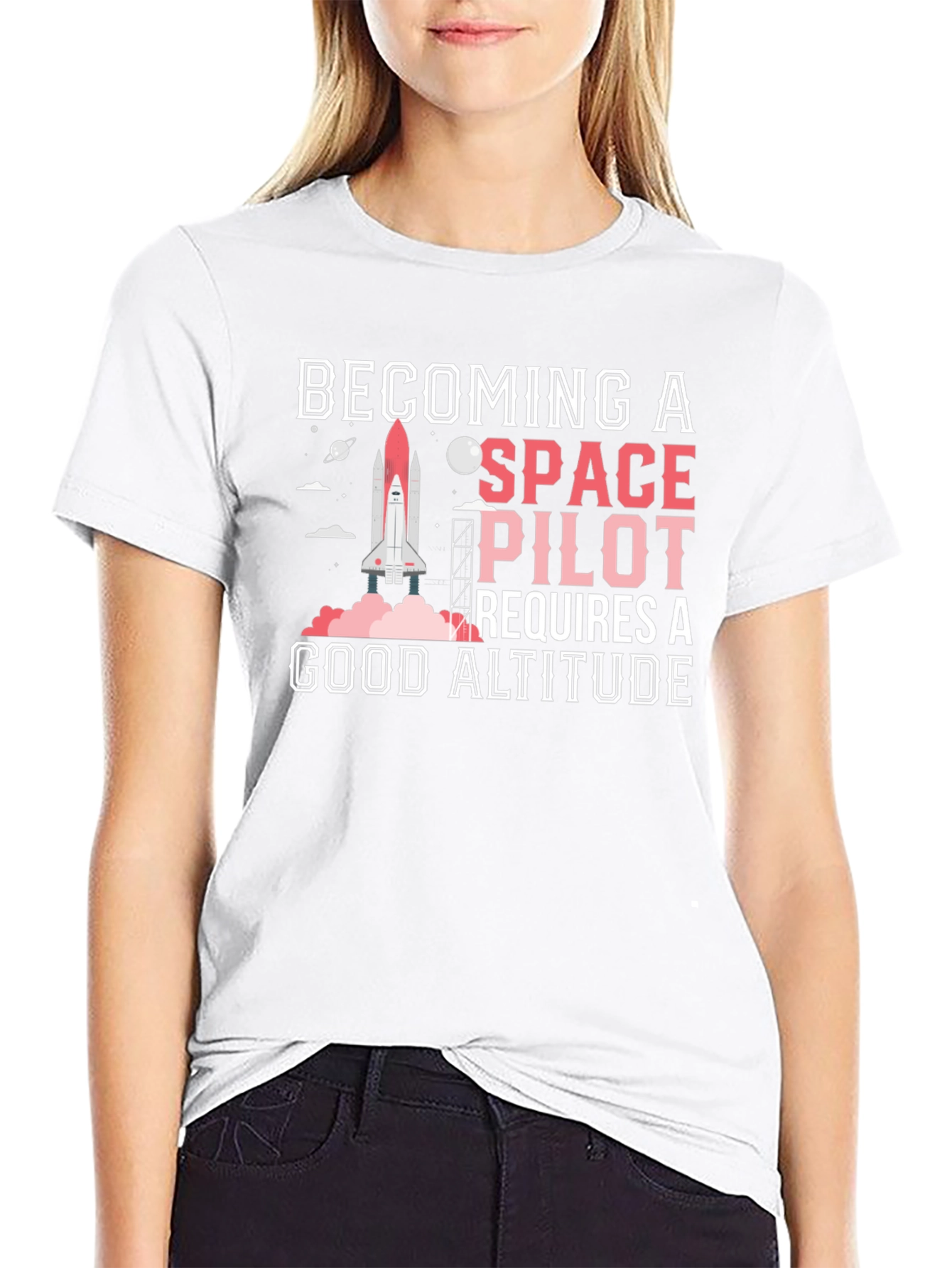Space Pilot T-Shirt - Altitude Required