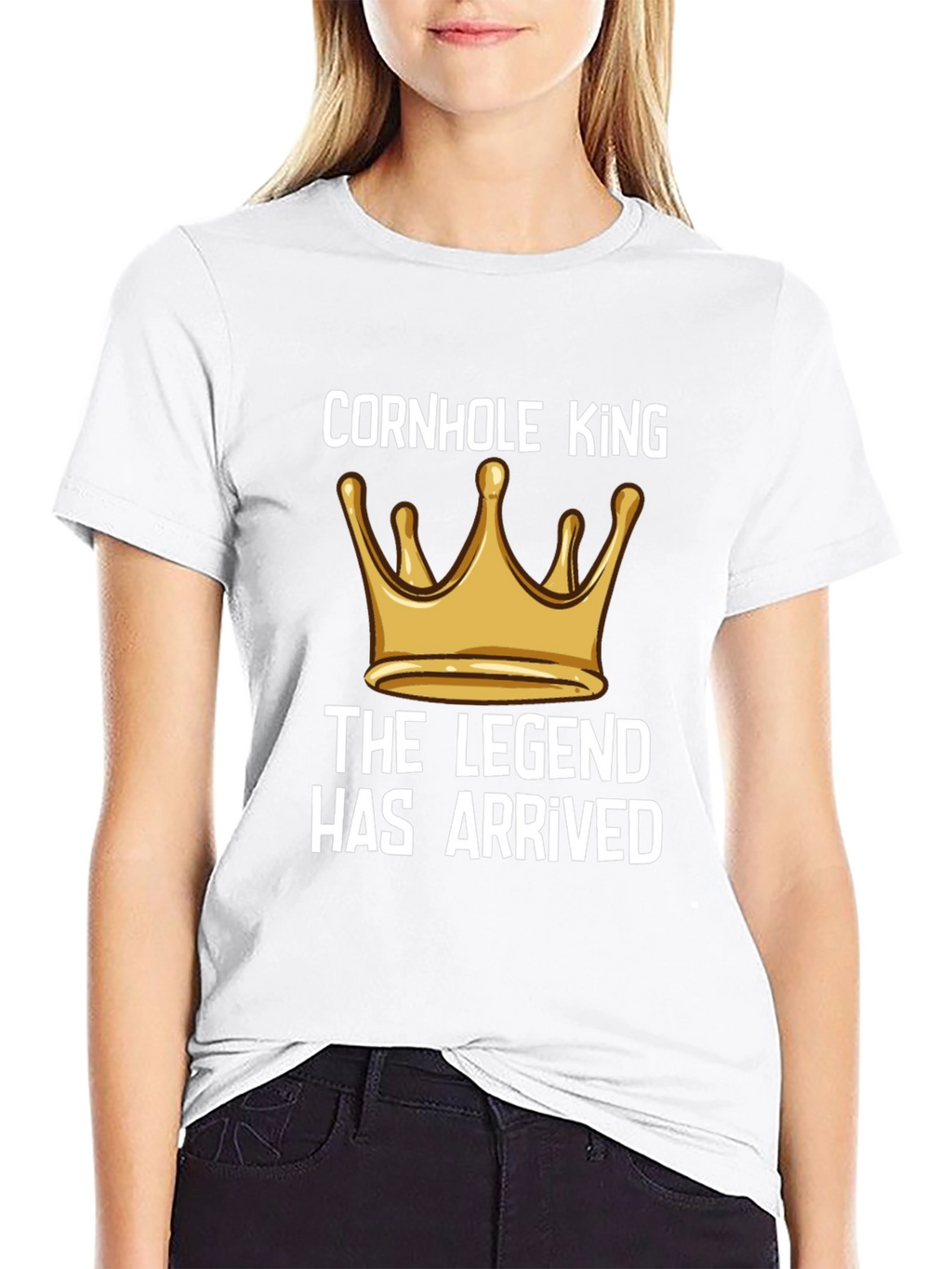 Cornhole King T-Shirt: Legend Has Arrived