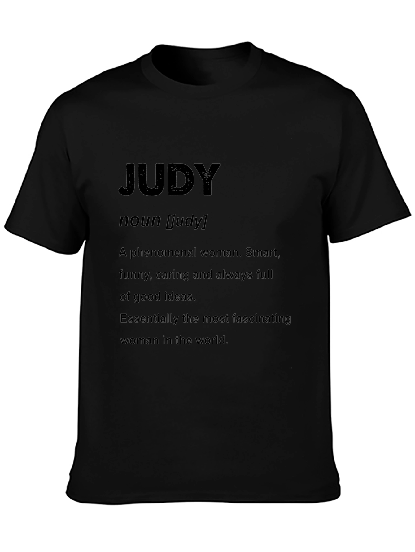 Judy Definition T-Shirt - Phenomenal Woman Tee