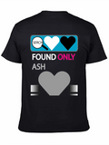 Found Only Ash T-Shirt: Heart Search