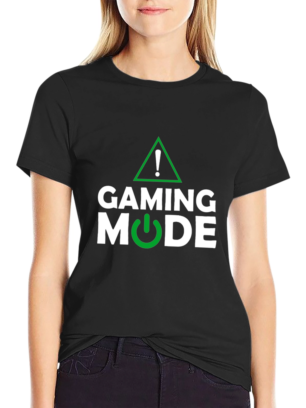 Gaming Mode T-Shirt - Black Gamer Apparel