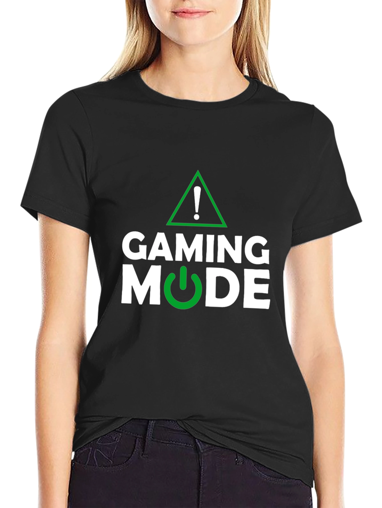 Gaming Mode T-Shirt - Black Gamer Apparel