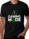 Gaming Mode T-Shirt - Black Gamer Apparel
