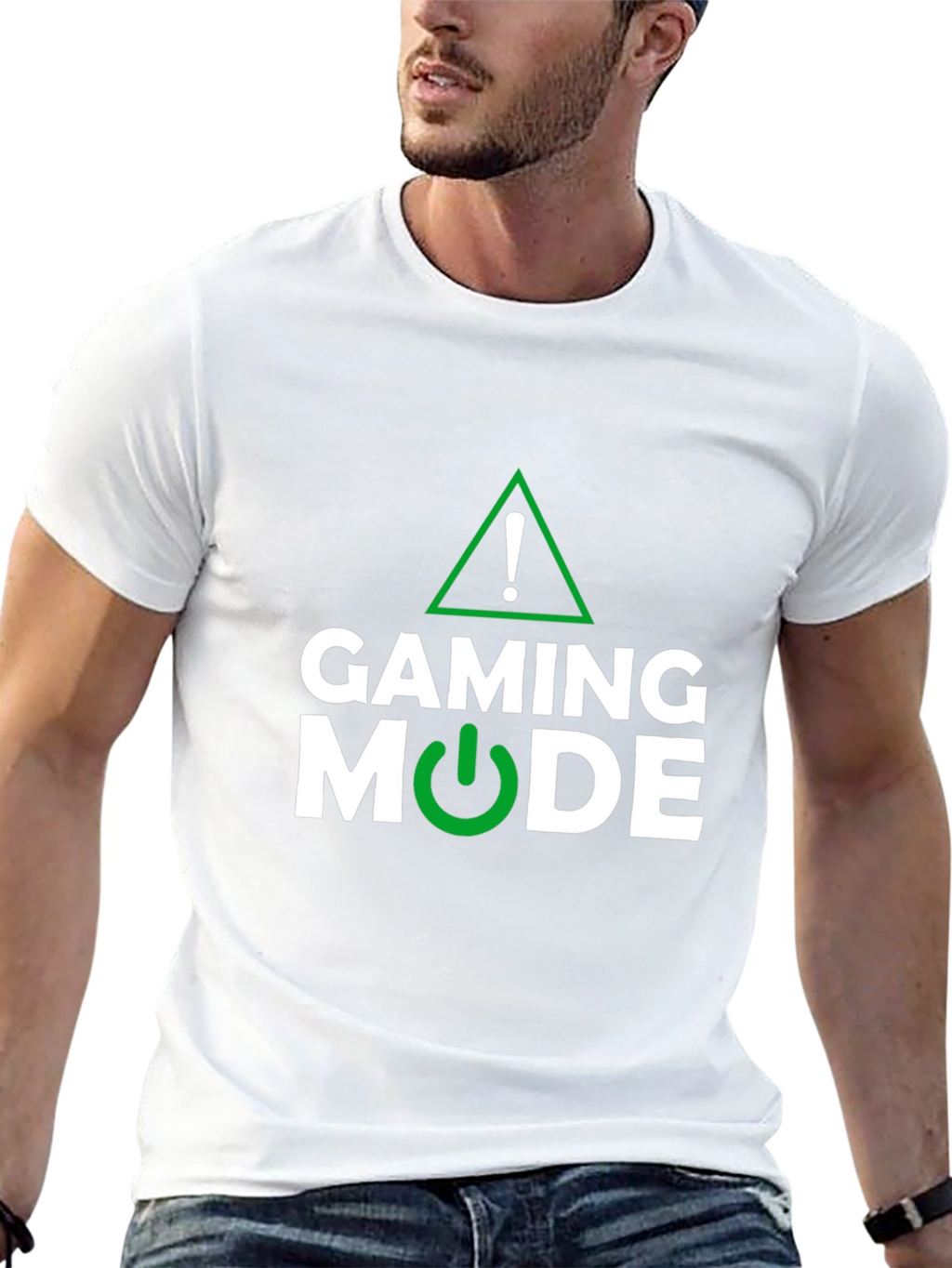 Gaming Mode T-Shirt - Black Gamer Apparel