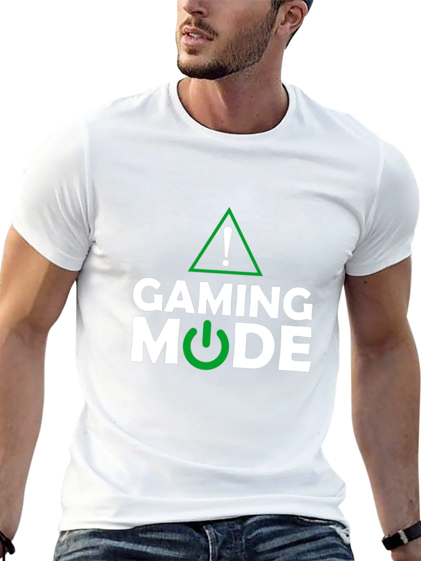 Gaming Mode T-Shirt - Black Gamer Apparel
