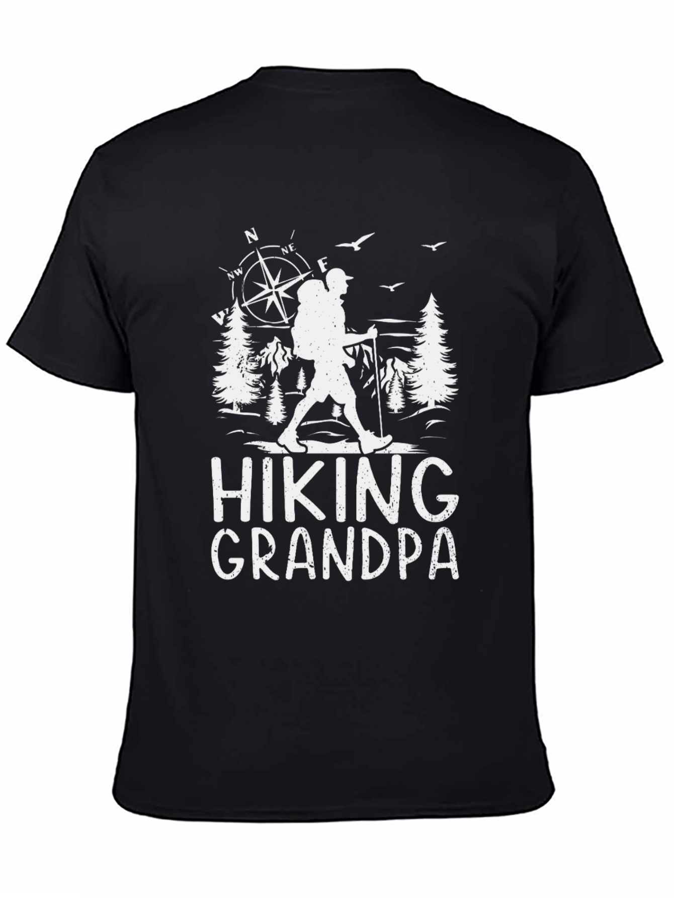 Hiking Grandpa T-Shirt - Adventure Awaits!