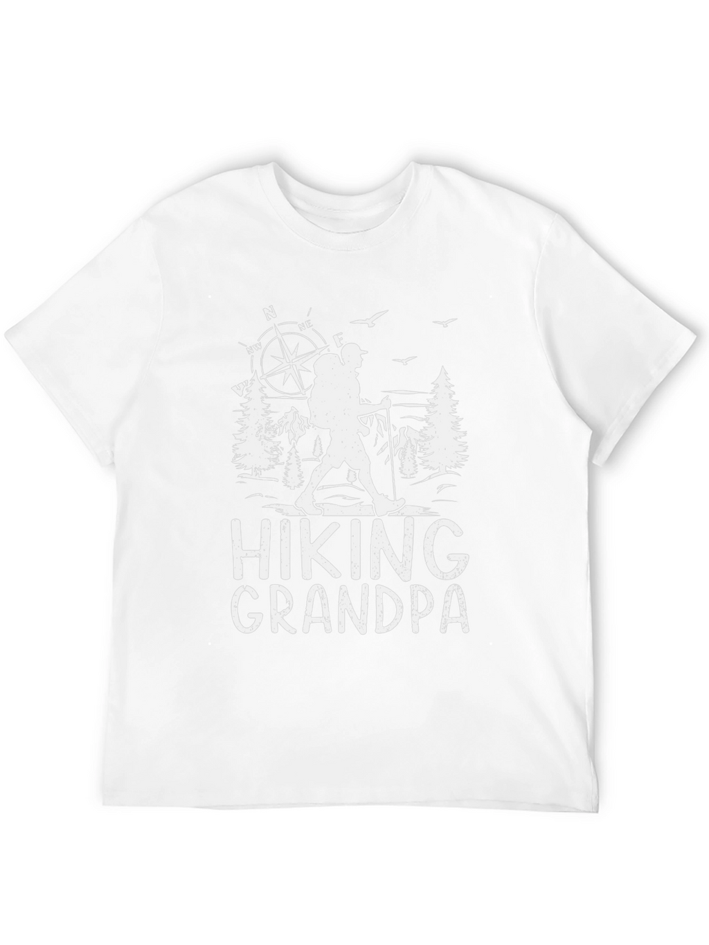 Hiking Grandpa T-Shirt - Adventure Awaits!