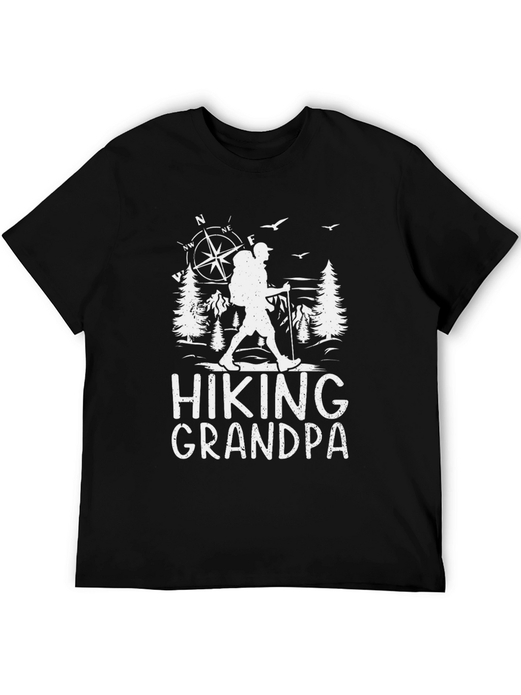Hiking Grandpa T-Shirt - Adventure Awaits!