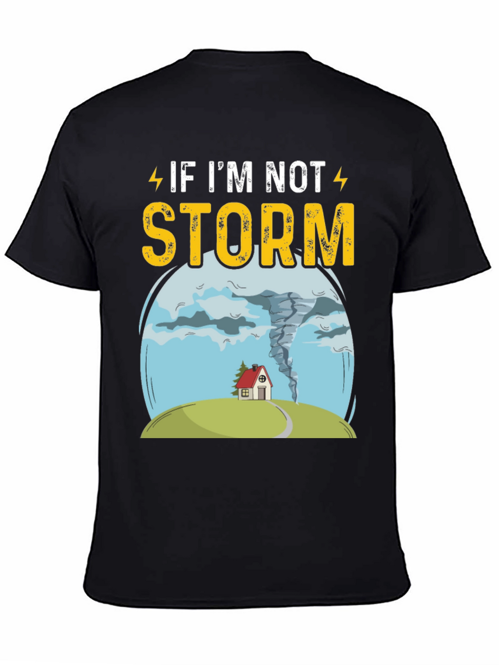 If Im Not Storm Funny Graphic T-Shirt