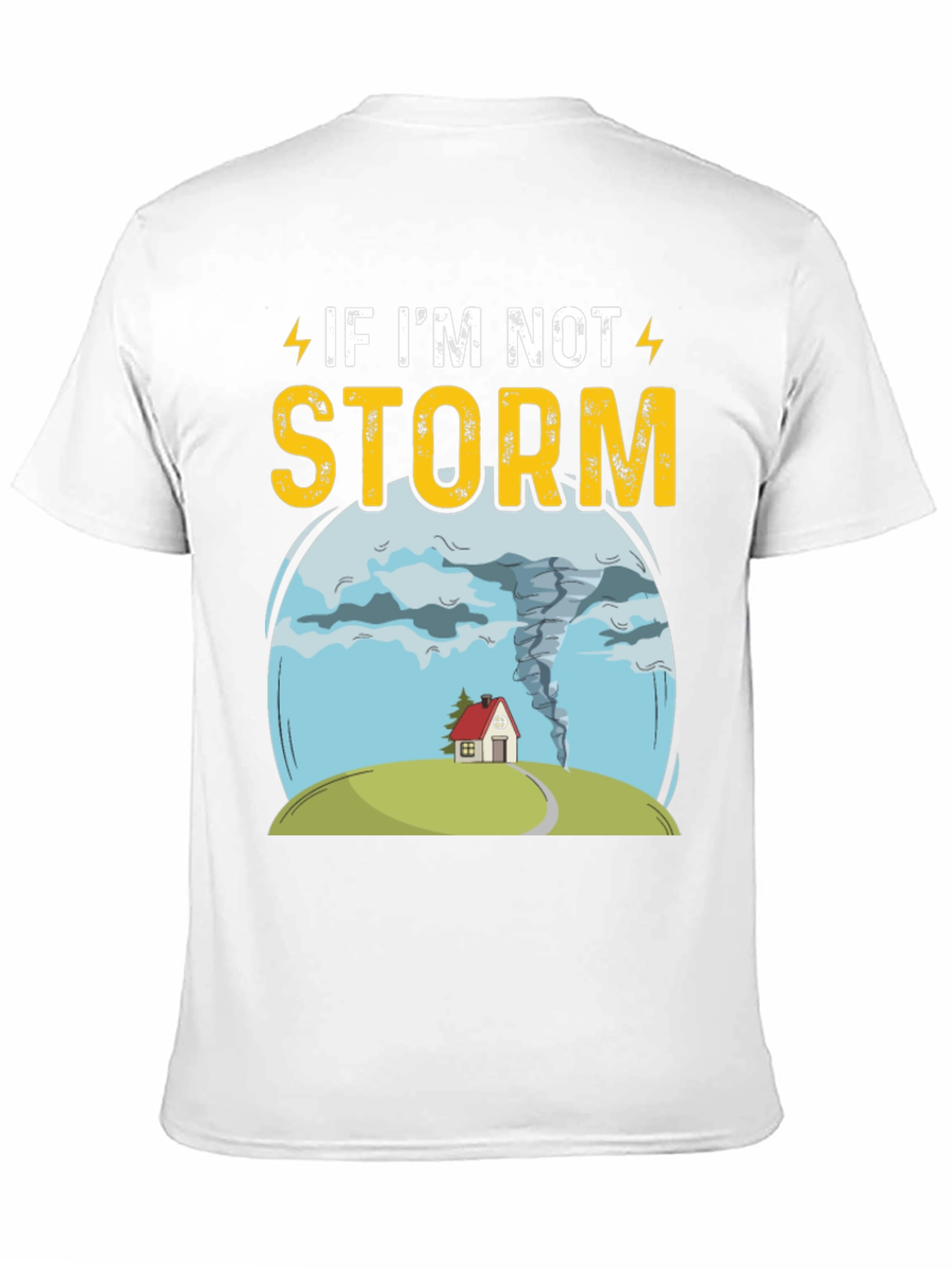 If Im Not Storm Funny Graphic T-Shirt