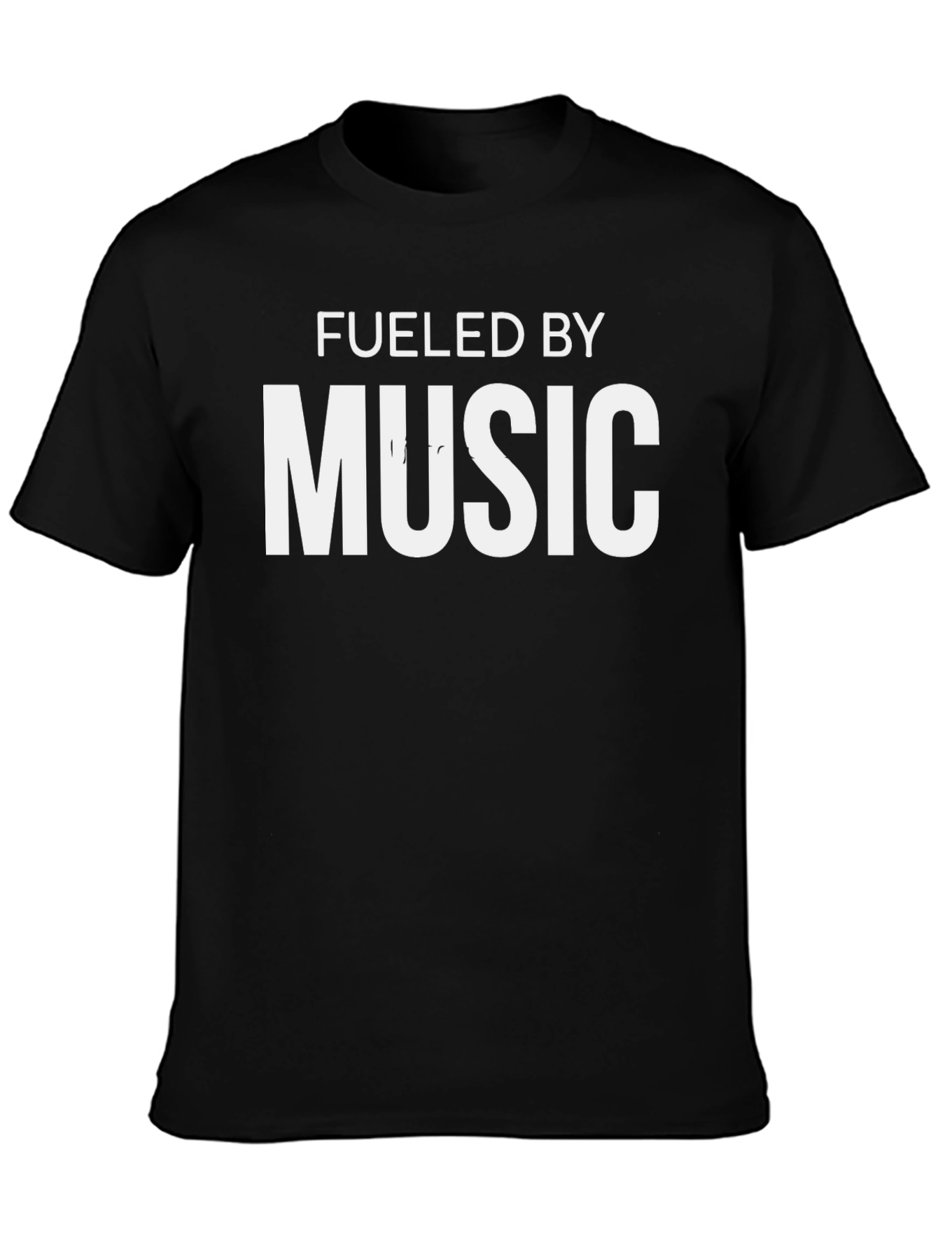 Fueled By Music Graphic T-Shirt