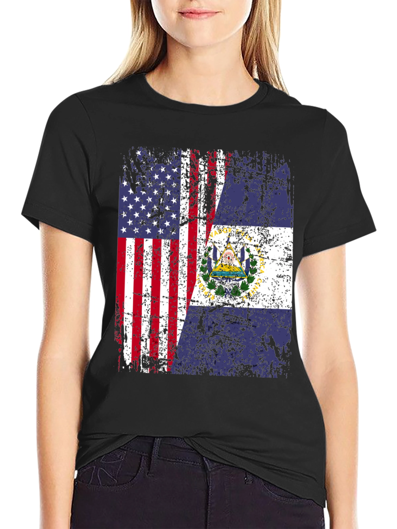 USA West Virginia Flag Graphic Tee