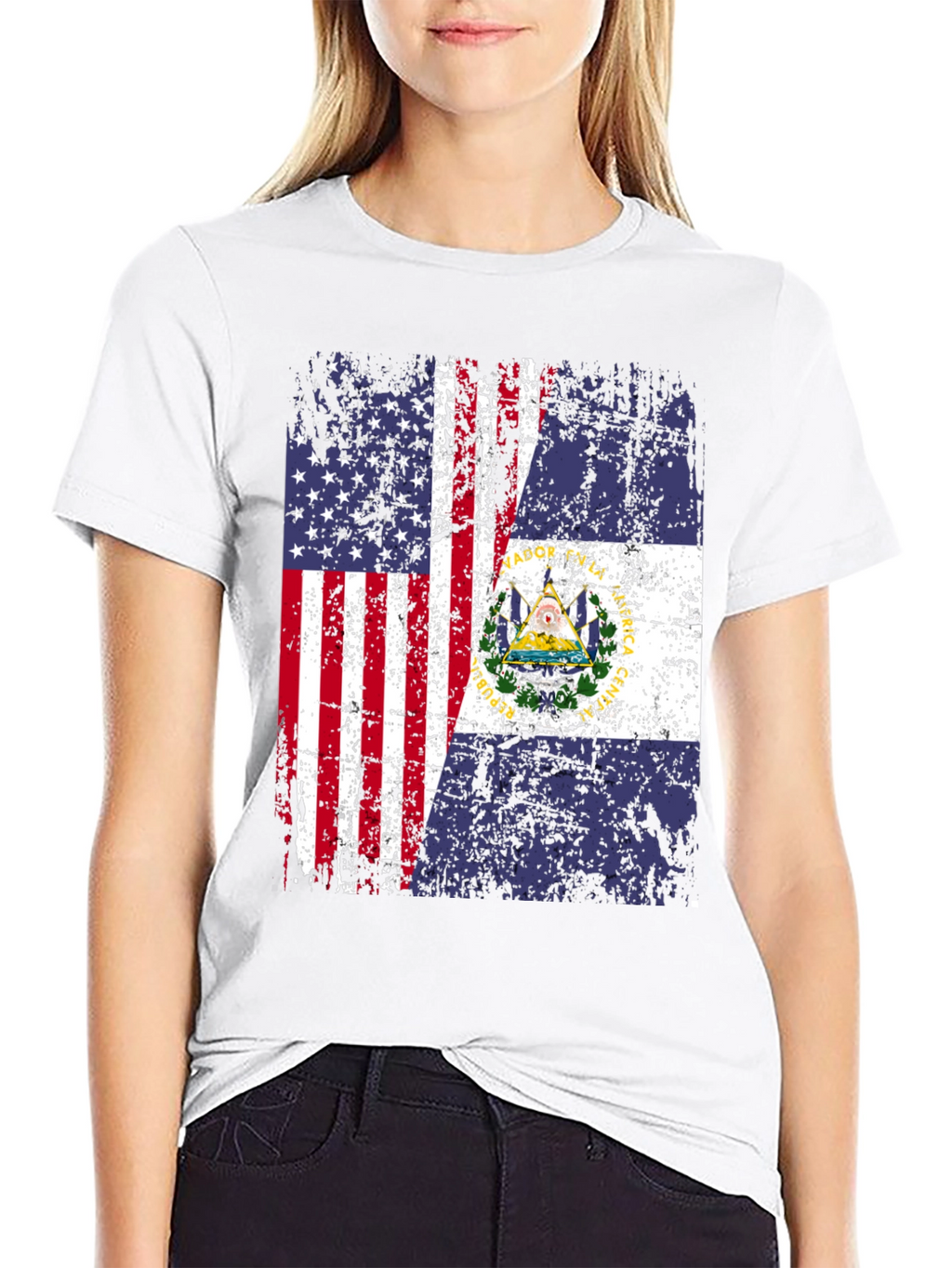 USA West Virginia Flag Graphic Tee