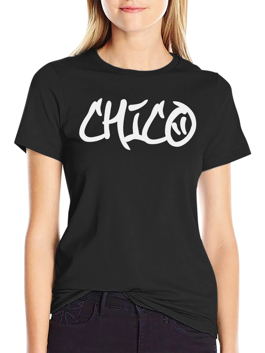 Chico Graphic Black T-Shirt