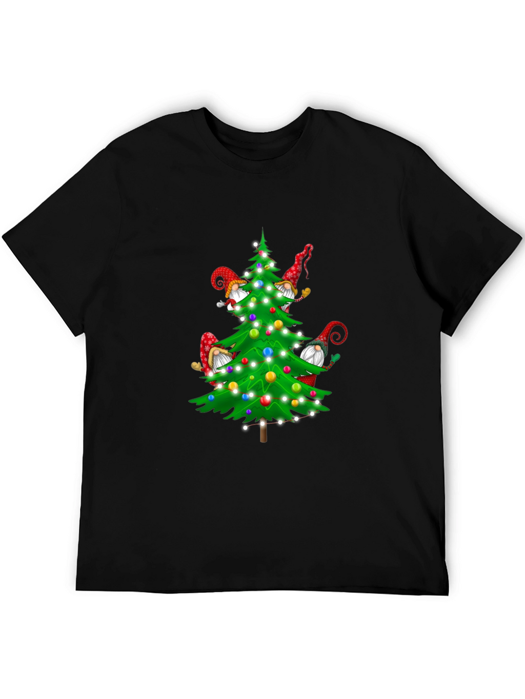 Christmas Tree Gnomes Graphic Tee