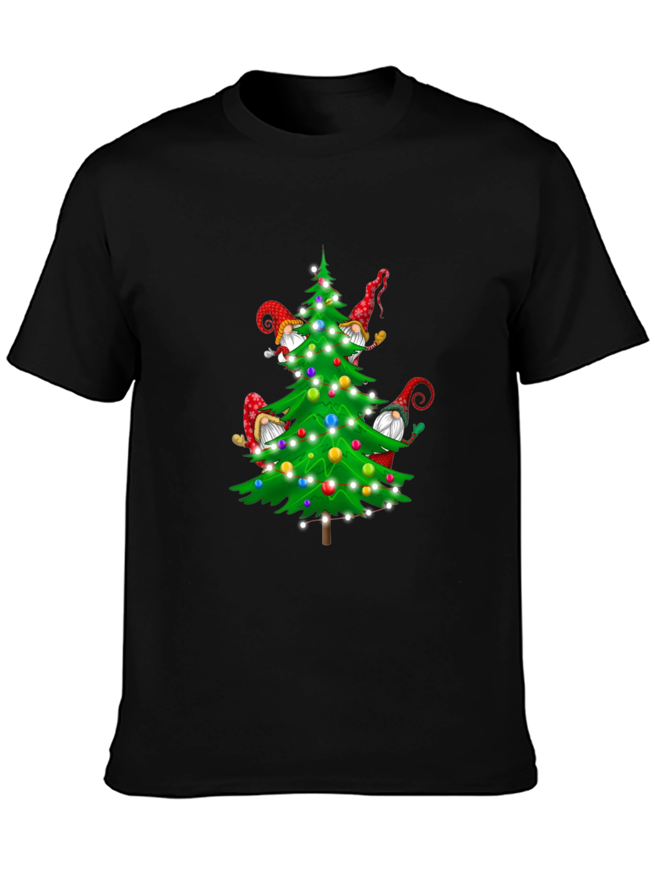 Christmas Tree Gnomes Graphic Tee