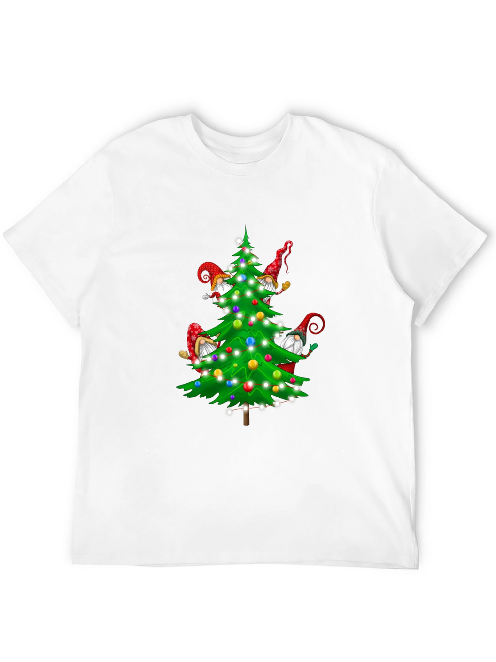 Christmas Tree Gnomes Graphic Tee