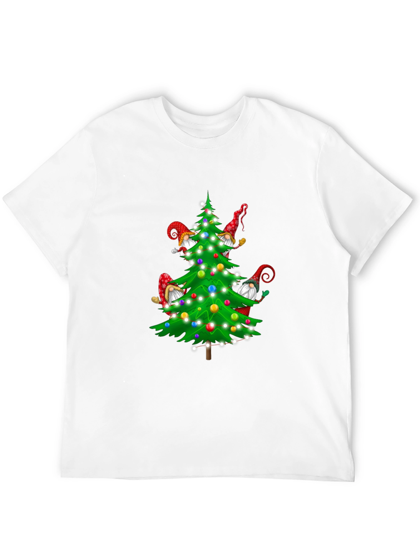 Christmas Tree Gnomes Graphic Tee