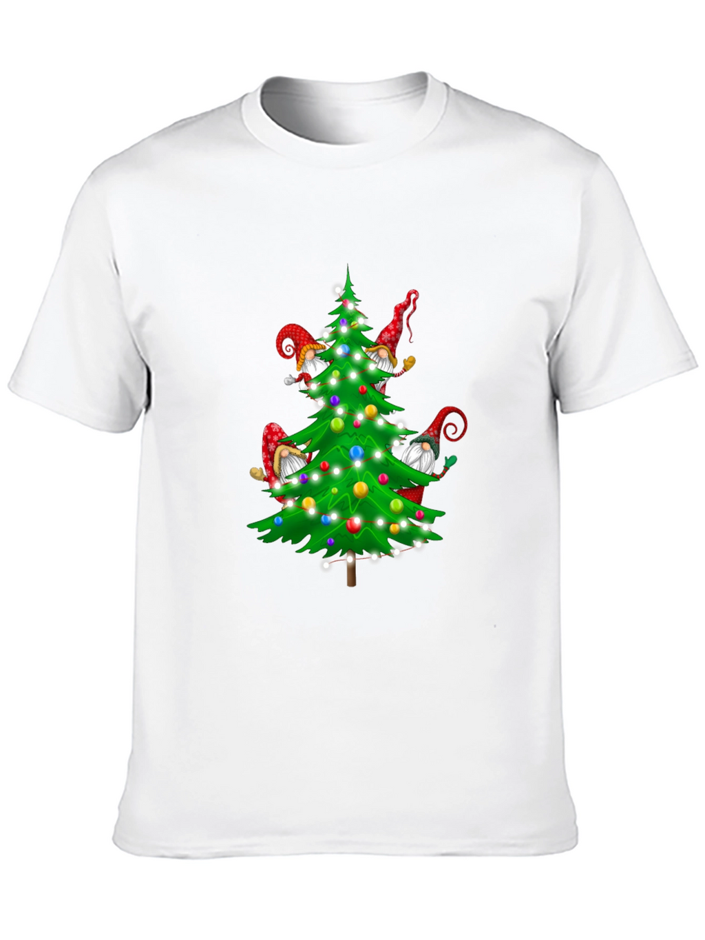 Christmas Tree Gnomes Graphic Tee