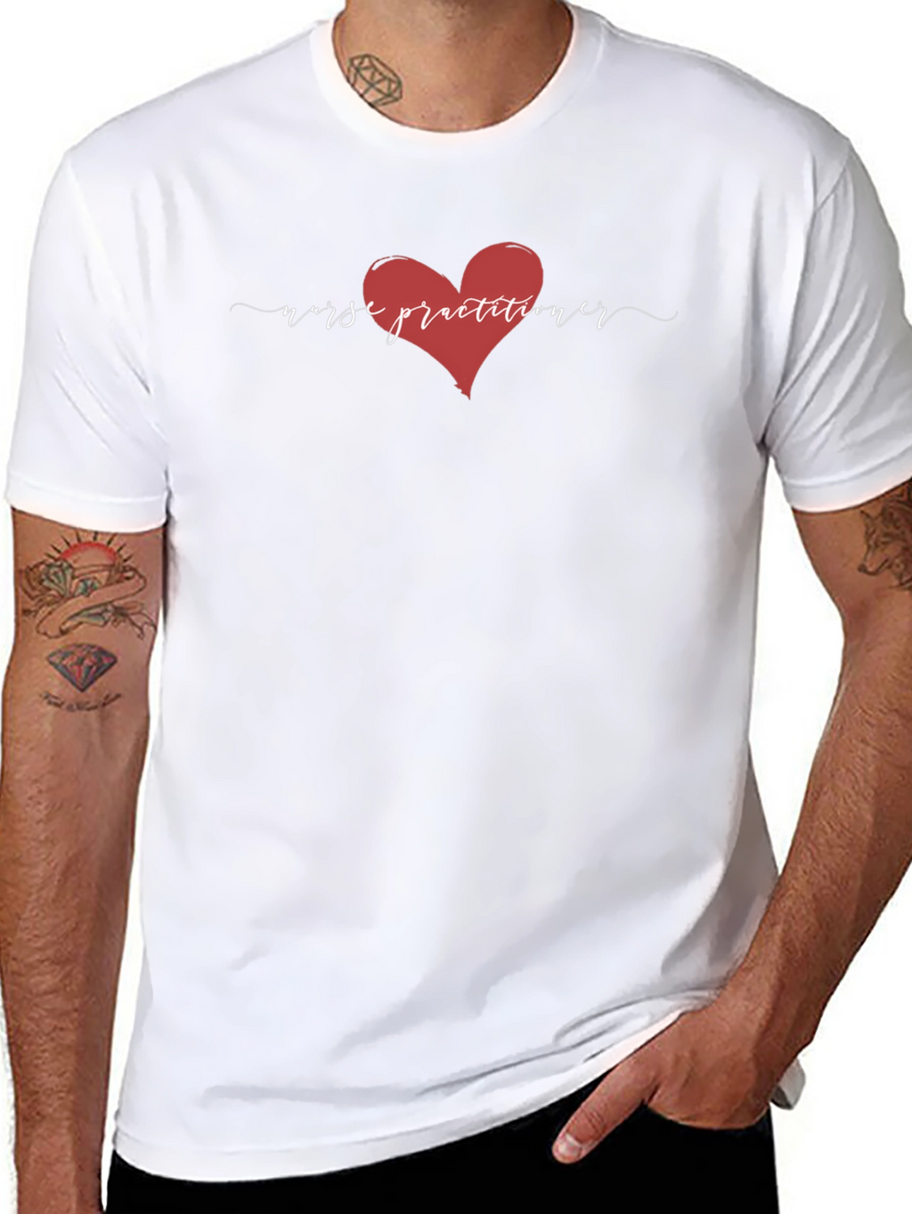 Nurse Practitioner Heart T-Shirt