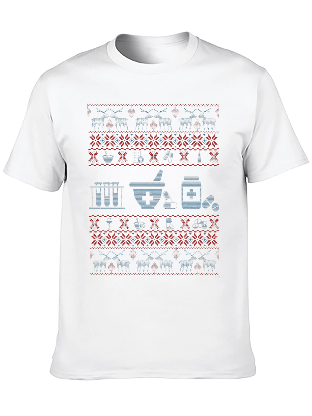 Pharmacy Ugly Christmas Sweater T-Shirt