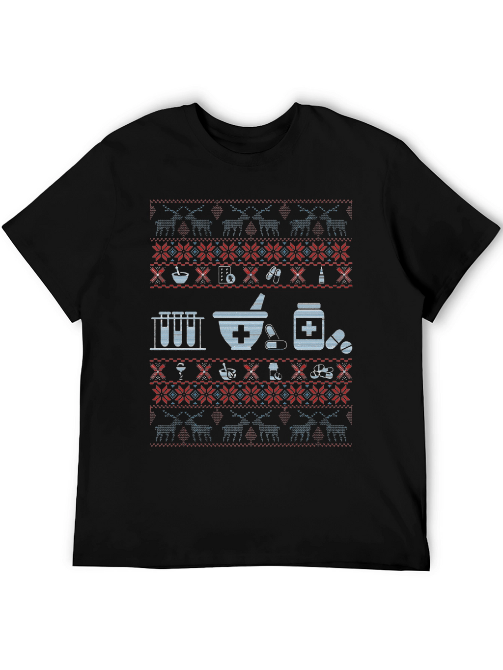 Pharmacy Ugly Christmas Sweater T-Shirt