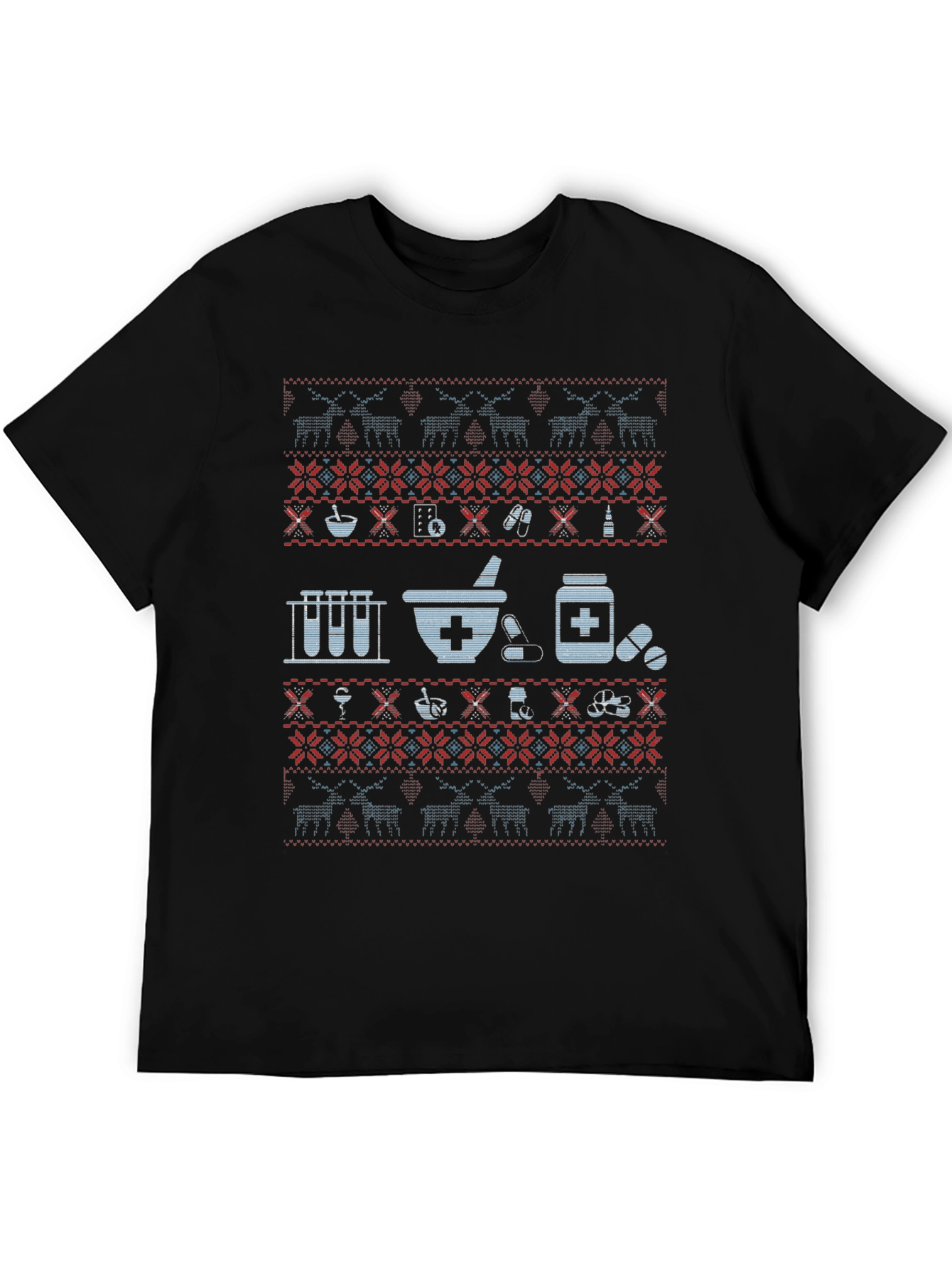 Pharmacy Ugly Christmas Sweater T-Shirt