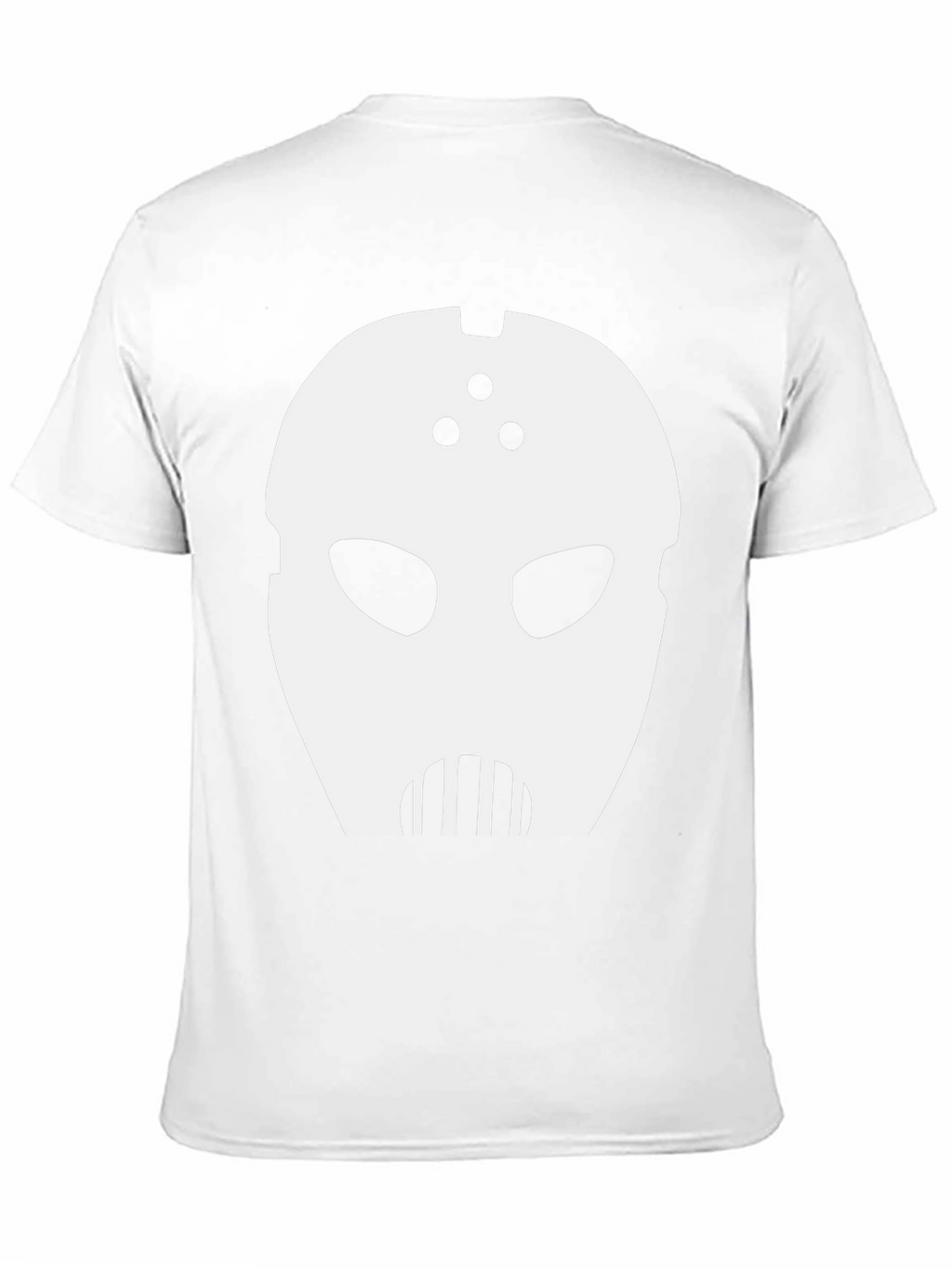 Mystery Mask Graphic Tee - Black Cotton Blend