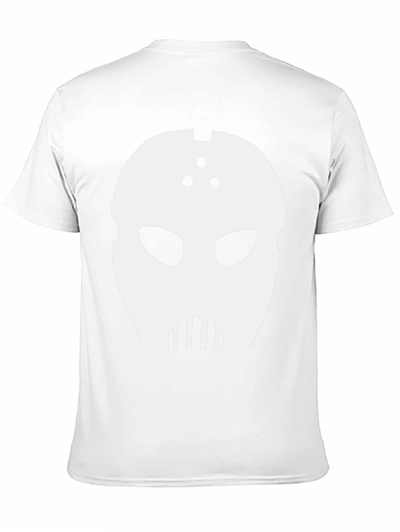 Mystery Mask Graphic Tee - Black Cotton Blend
