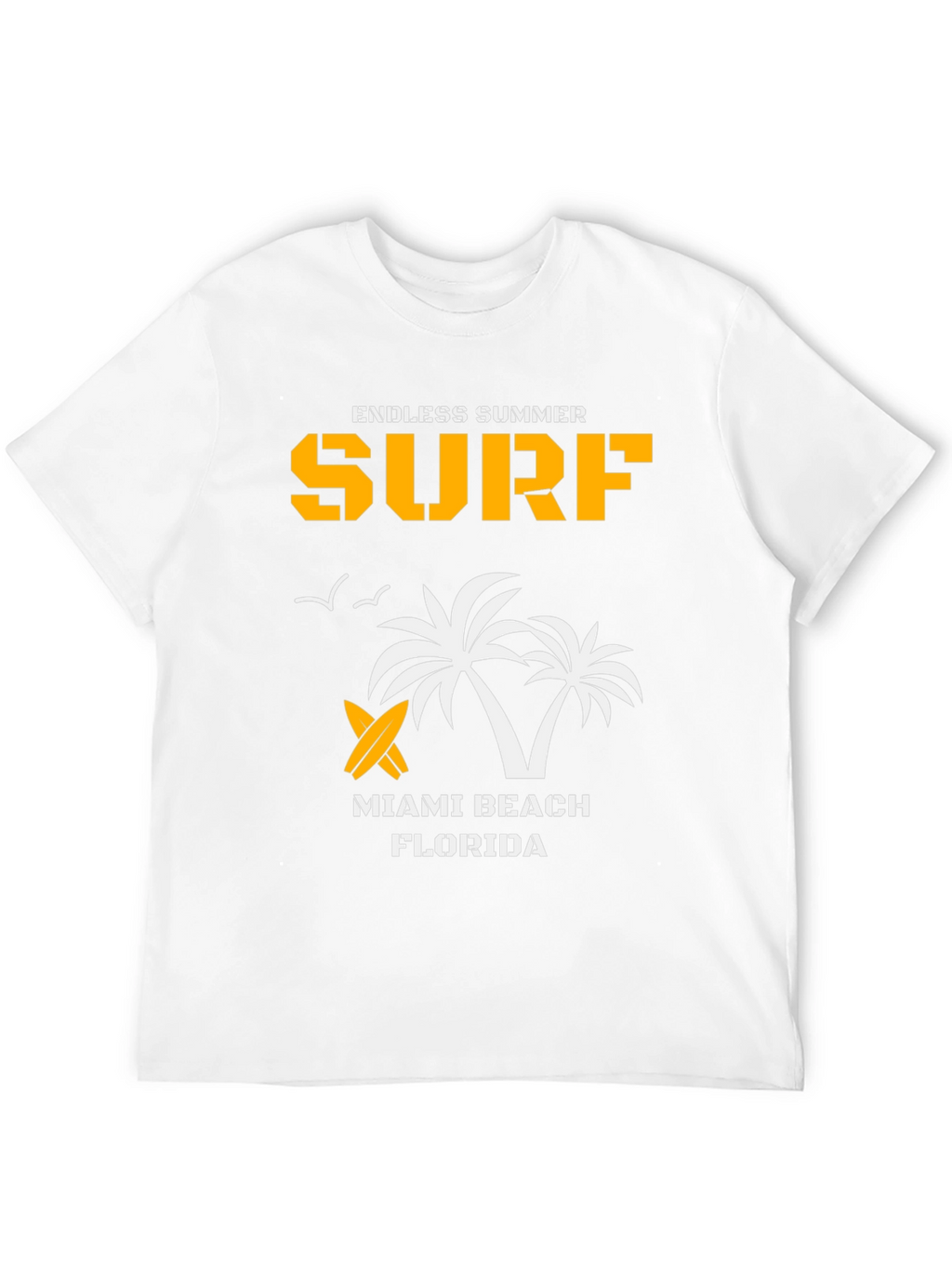 Endless Summer Surf T-Shirt - Miami Beach Florida