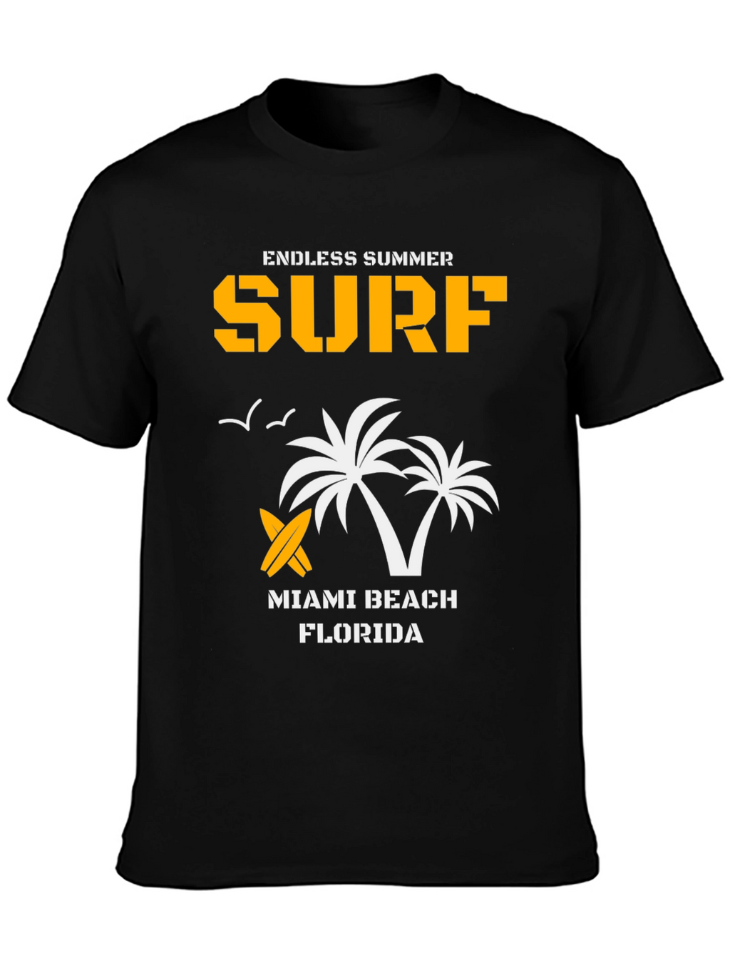 Endless Summer Surf T-Shirt - Miami Beach Florida