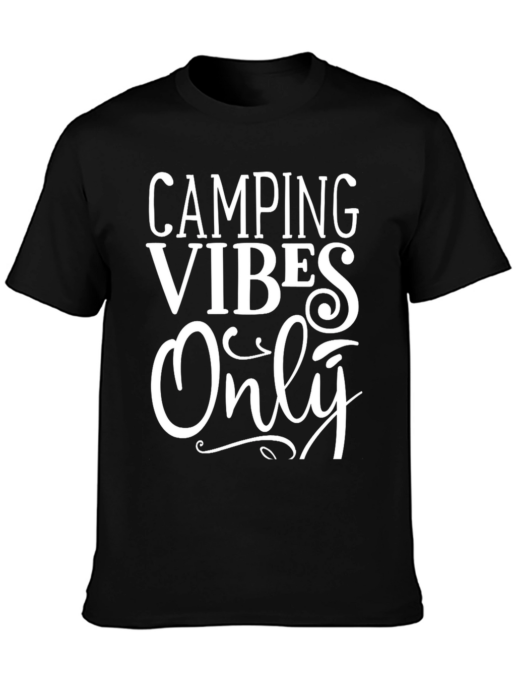 Camping Vibes Only Graphic Tee