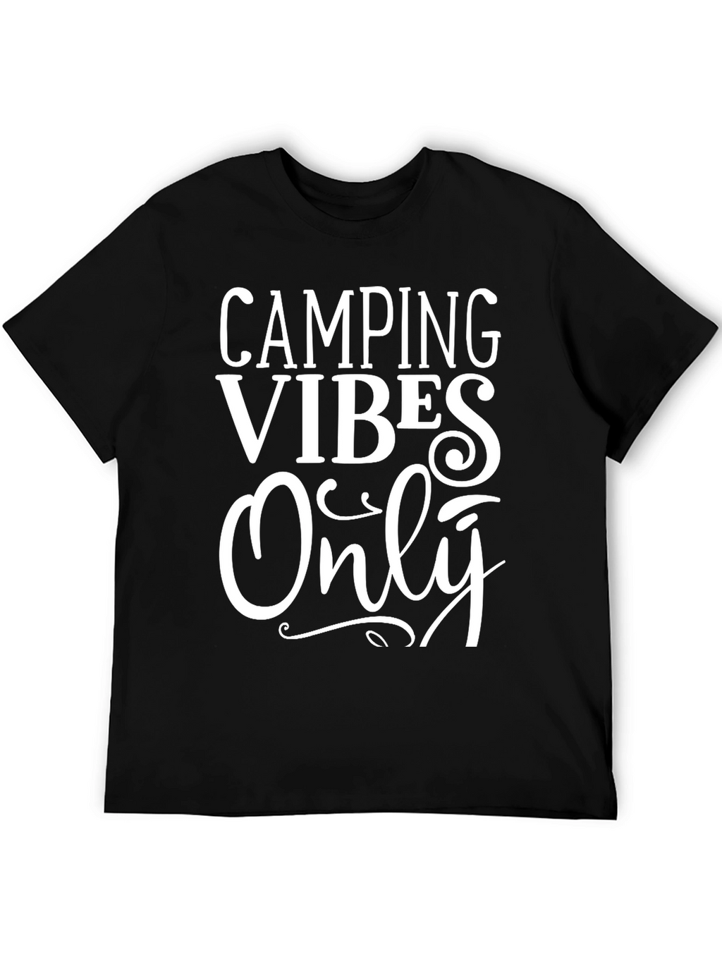 Camping Vibes Only Graphic Tee
