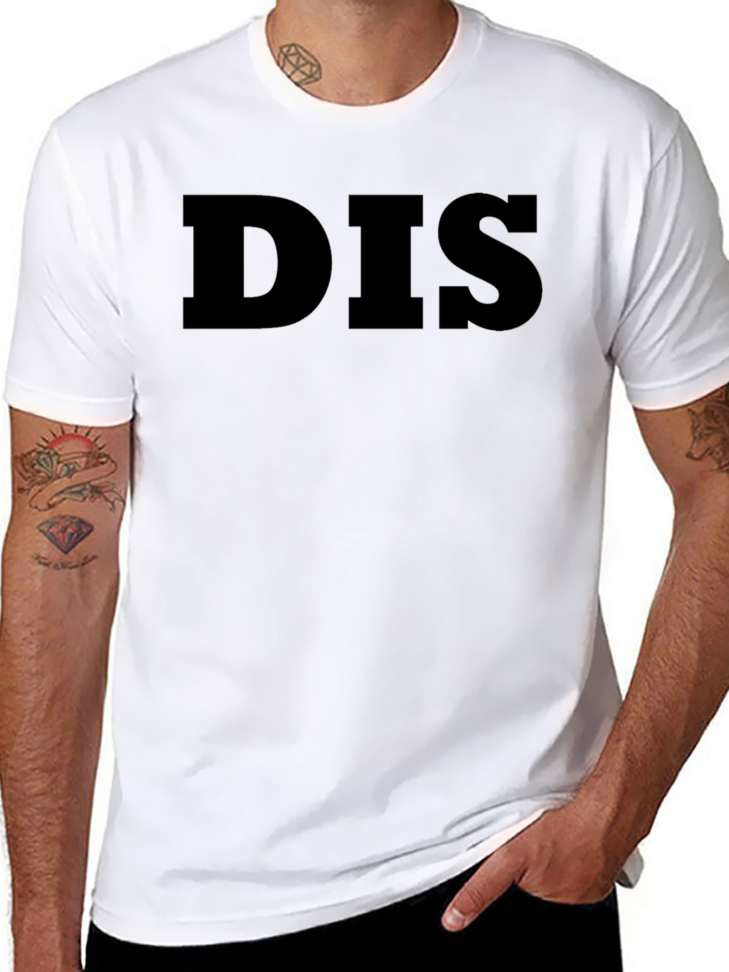 DIS T-Shirt - Bold Statement Tee