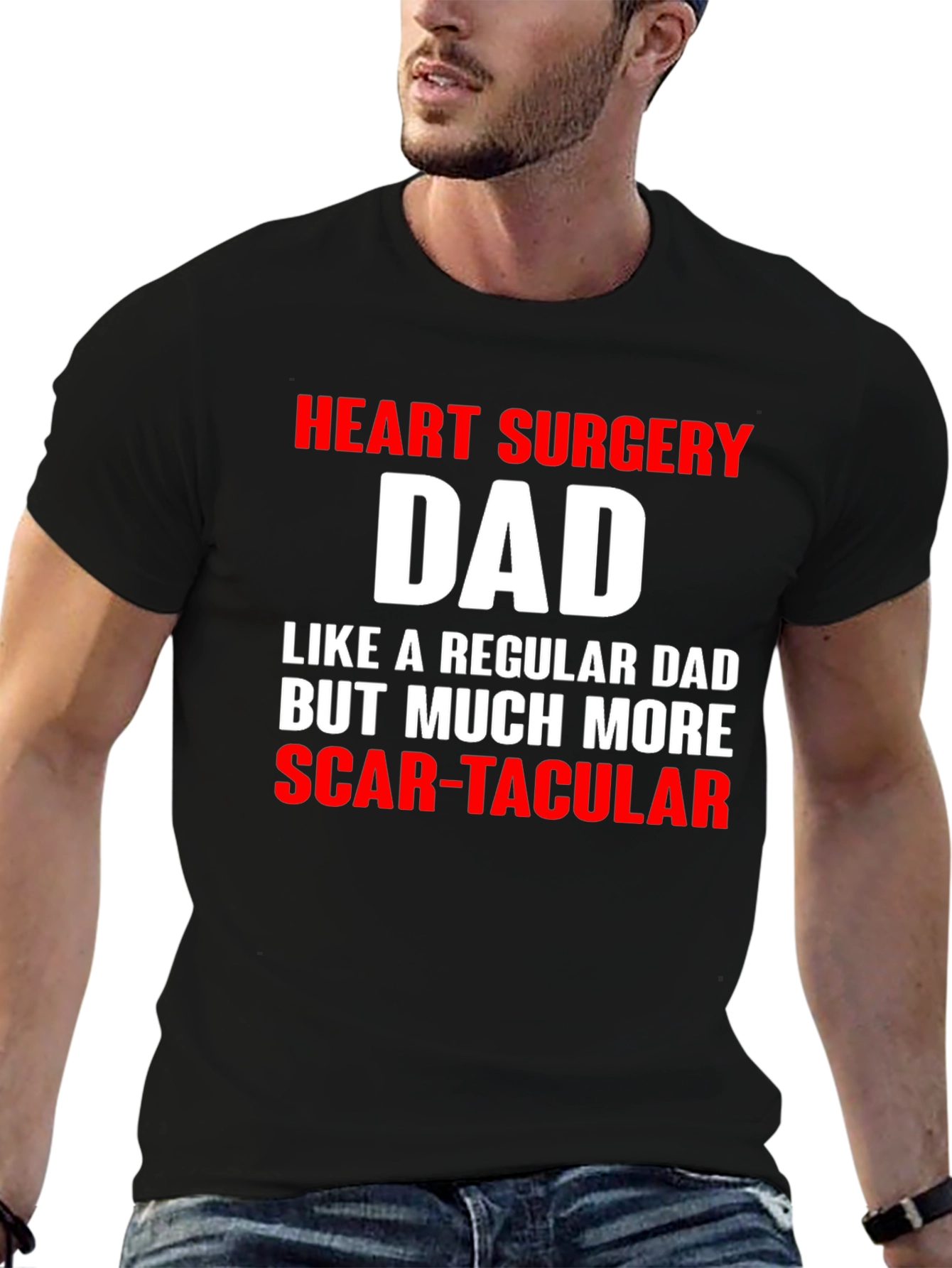 Heart Surgery Dad Funny T-Shirt