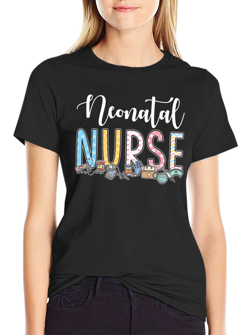 Neonatal Nurse Graphic T-Shirt