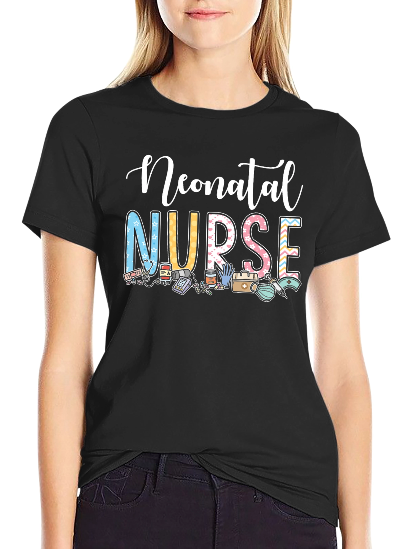 Neonatal Nurse Graphic T-Shirt
