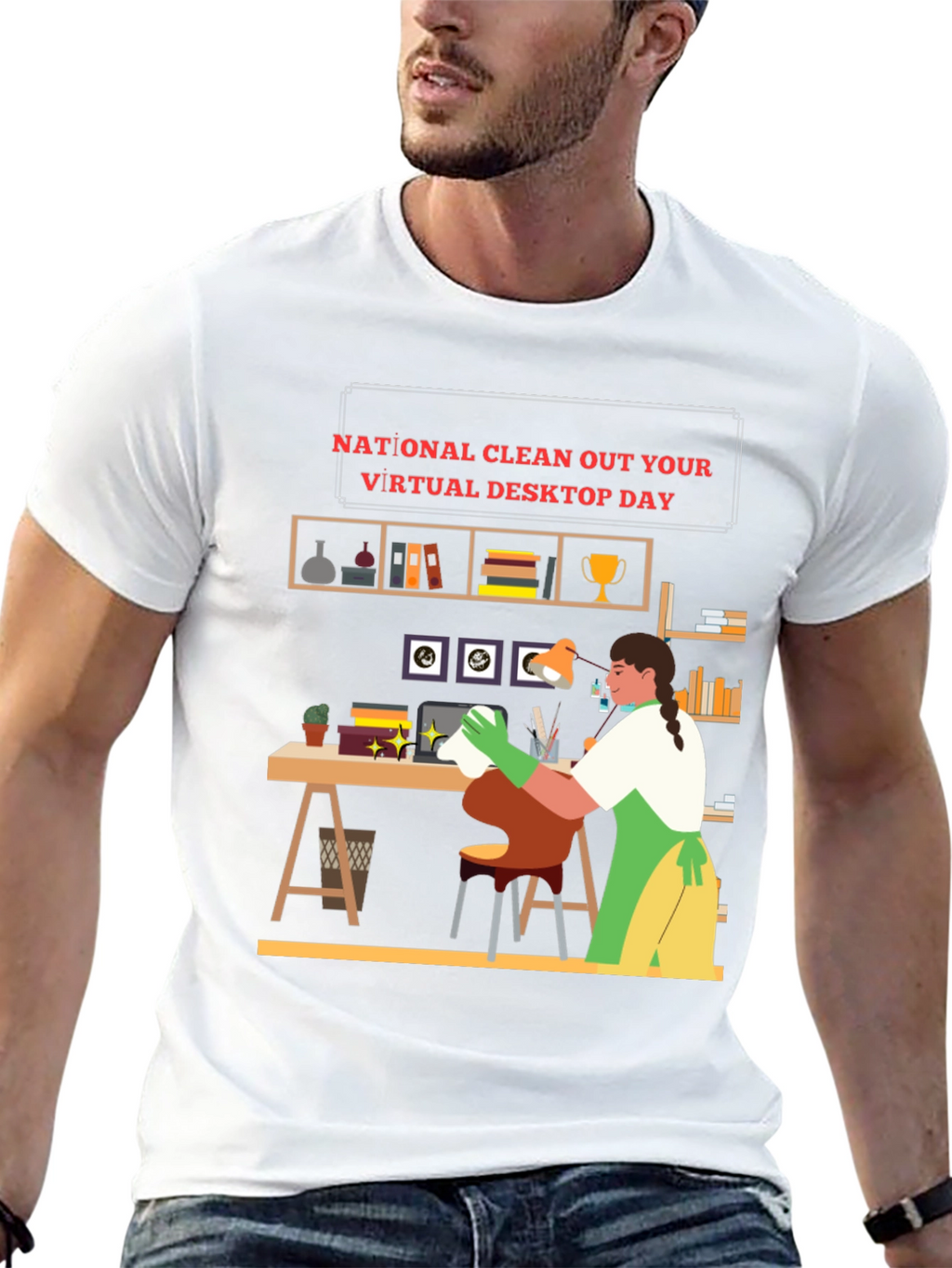 National Clean Out Your Virtual Desktop Day T-Shirt