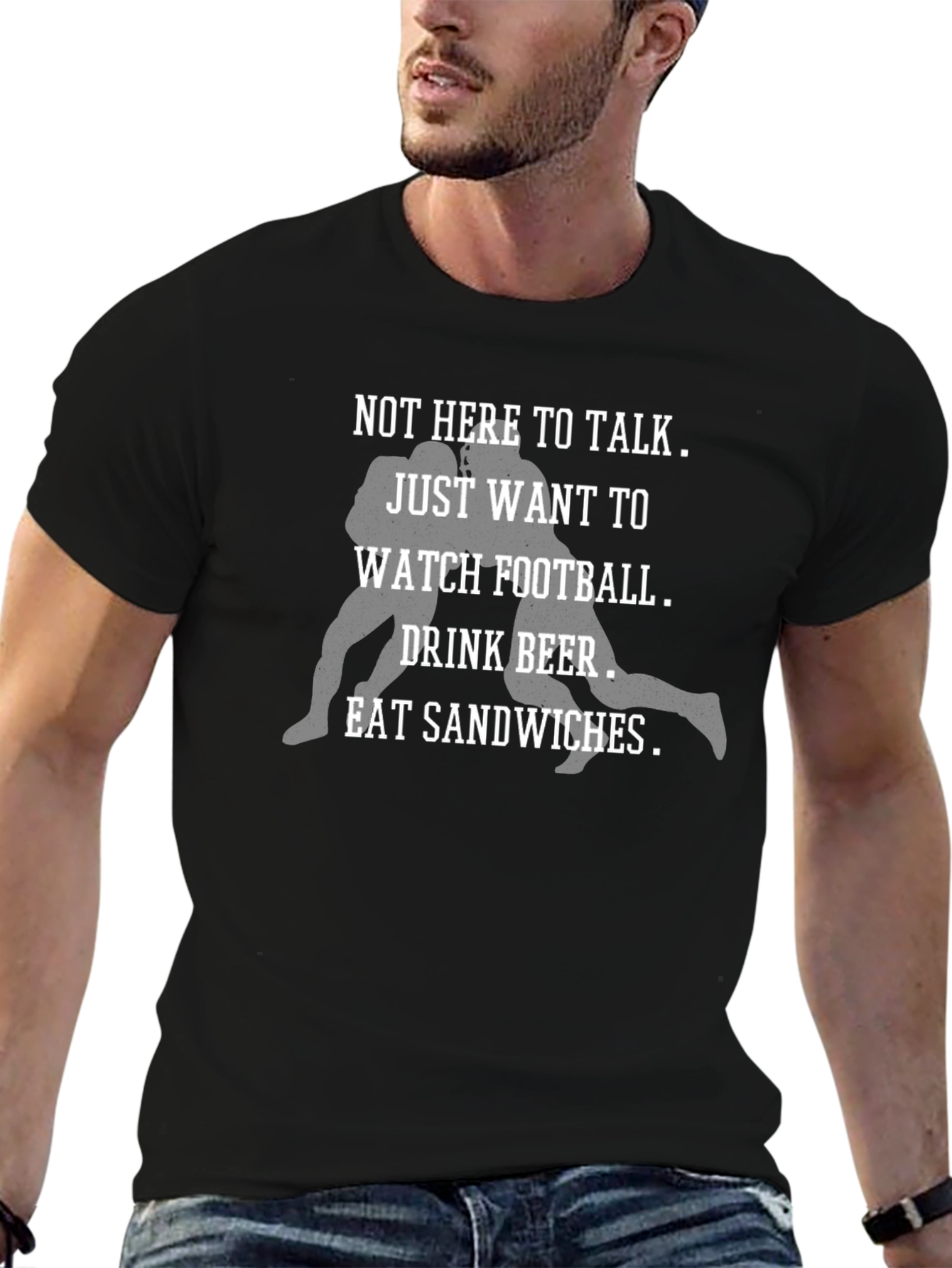Football Beer & Sandwiches T-Shirt