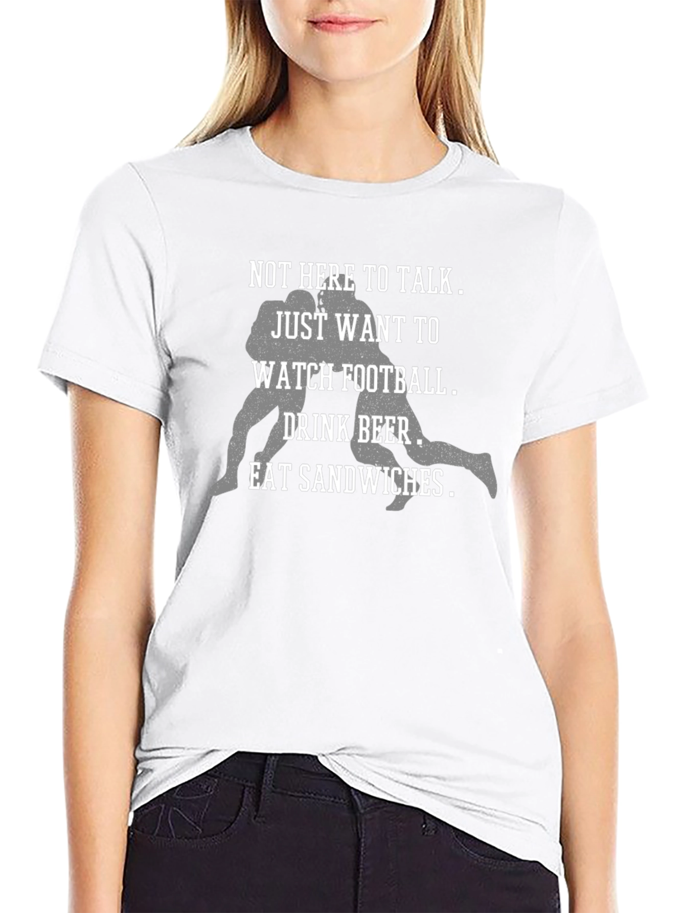 Football Beer & Sandwiches T-Shirt