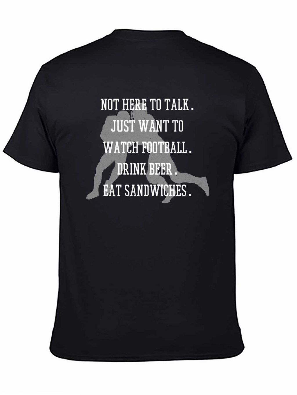 Football Beer & Sandwiches T-Shirt