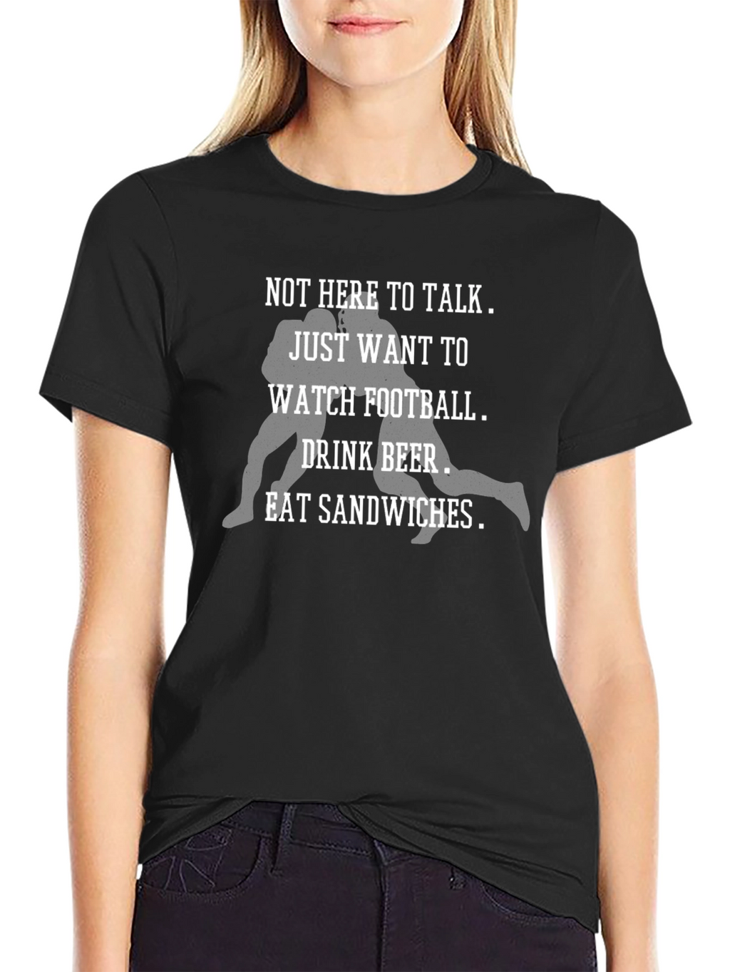 Football Beer & Sandwiches T-Shirt
