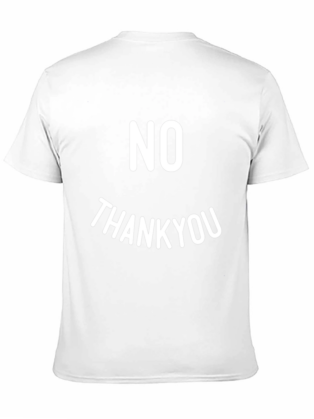 No Thank You Funny Sarcastic Graphic T-Shirt