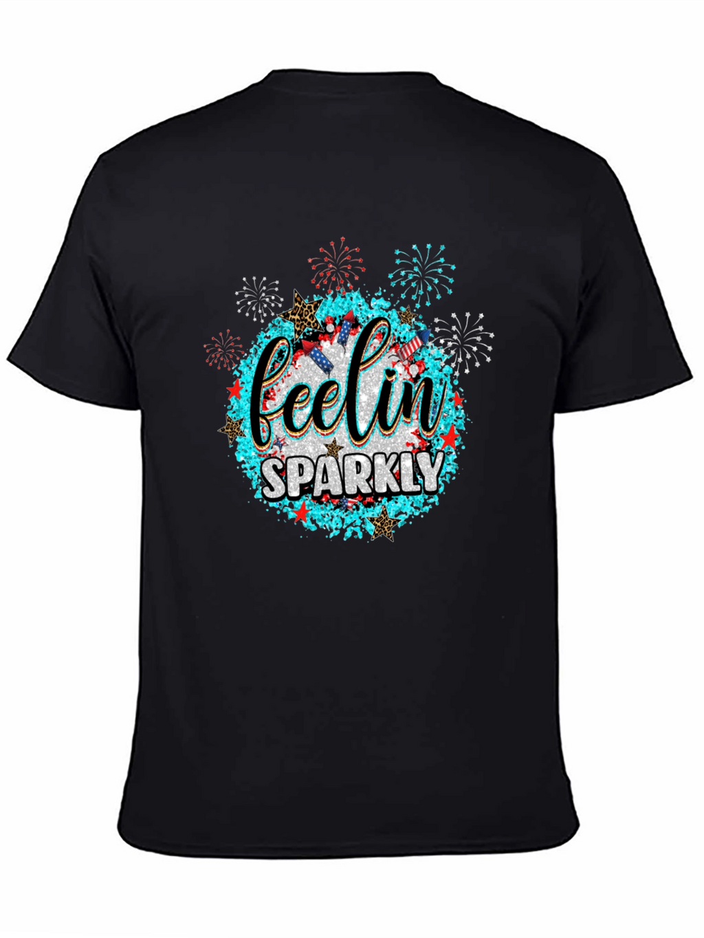 Feelin Sparkly Patriotic Graphic Tee